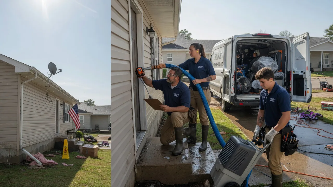Ceiling Water Damage Restoration in Beaverton, MI near me